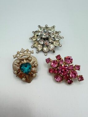 Vintage Signed KRAMER & CORO Brooch/Pin Small Lot
